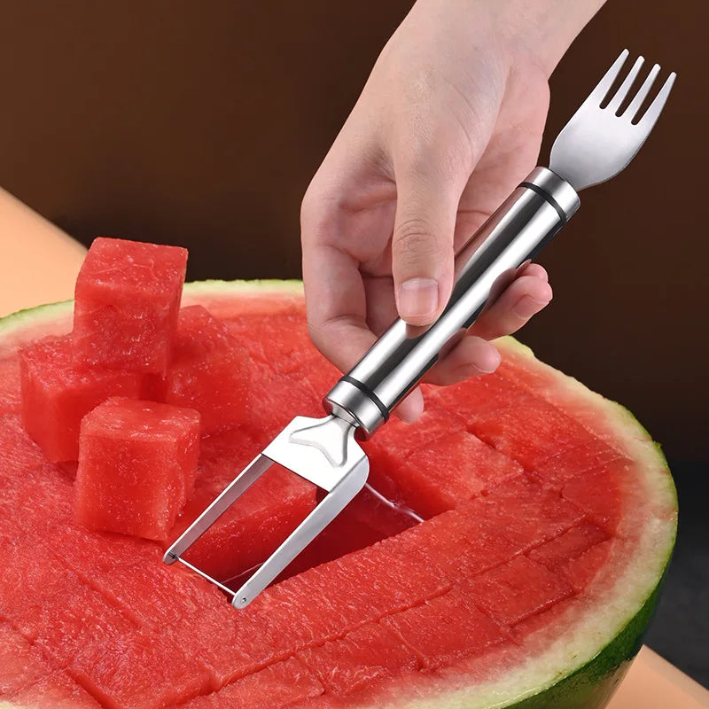 π Stainless Steel Watermelon Windmill Cutter β Easy Fruit Slicer Tool