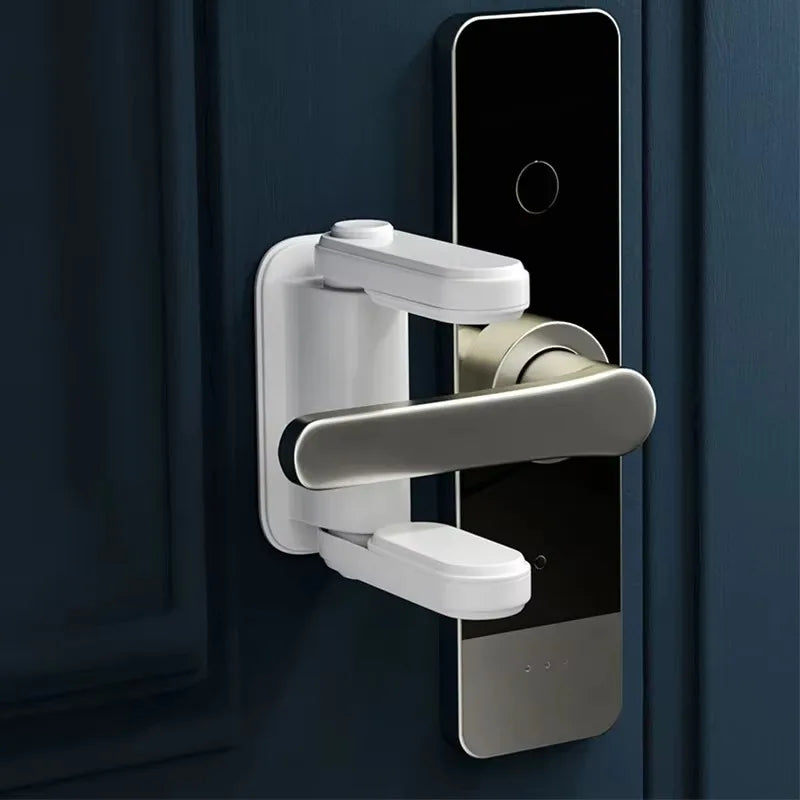 🔒 Universal Door Lever Lock – Child Baby Safety Lock Multi-functional Security Latch