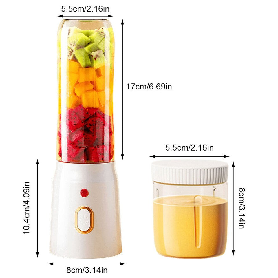 🥤 Portable Wireless Blender – Electric Juicer for Fruits & Ice