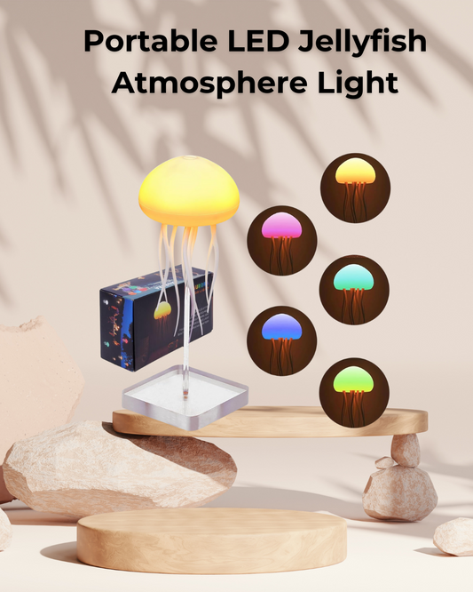 Portable LED Jellyfish Atmosphere Light