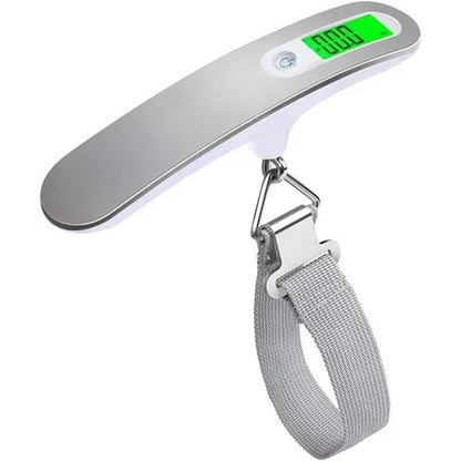 ⚖️ 110Lb/50Kg Portable Digital Luggage Weight Scale – LCD Display Travel Tool