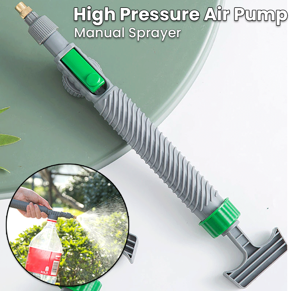 High-Pressure Bottle Spray Nozzle – Manual Garden Sprayer
