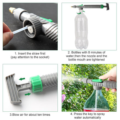 High-Pressure Bottle Spray Nozzle – Manual Garden Sprayer