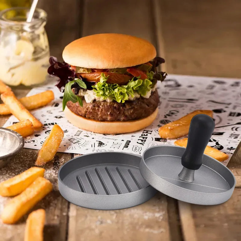 Aluminum Burger Press – Patty Maker for Grill & Kitchen