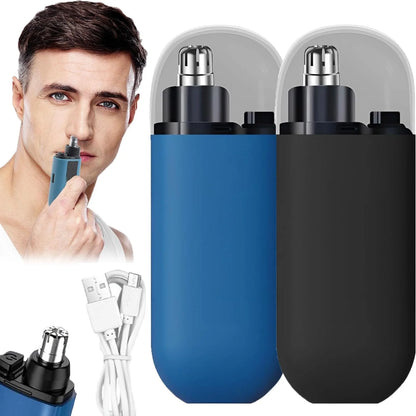 Men's USB Nose & Ear Trimmer – Compact & Fast Charging