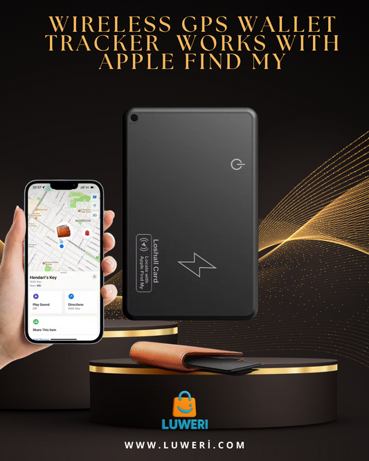 Wireless GPS Wallet Tracker – Works with Apple Find My