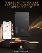 Wireless GPS Wallet Tracker – Works with Apple Find My