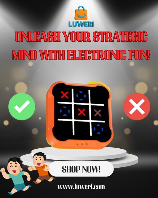 Electronic Tic Tac Toe & Strategy Game – Fun Educational Toy