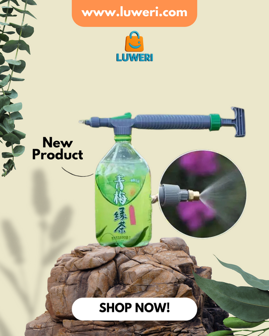 High-Pressure Bottle Spray Nozzle – Manual Garden Sprayer