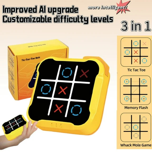 Electronic Tic Tac Toe & Strategy Game – Fun Educational Toy