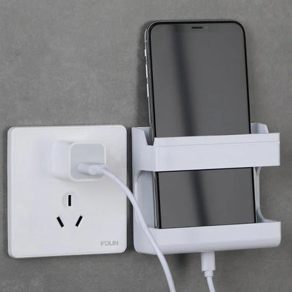 Wall-Mounted Remote & Phone Holder
